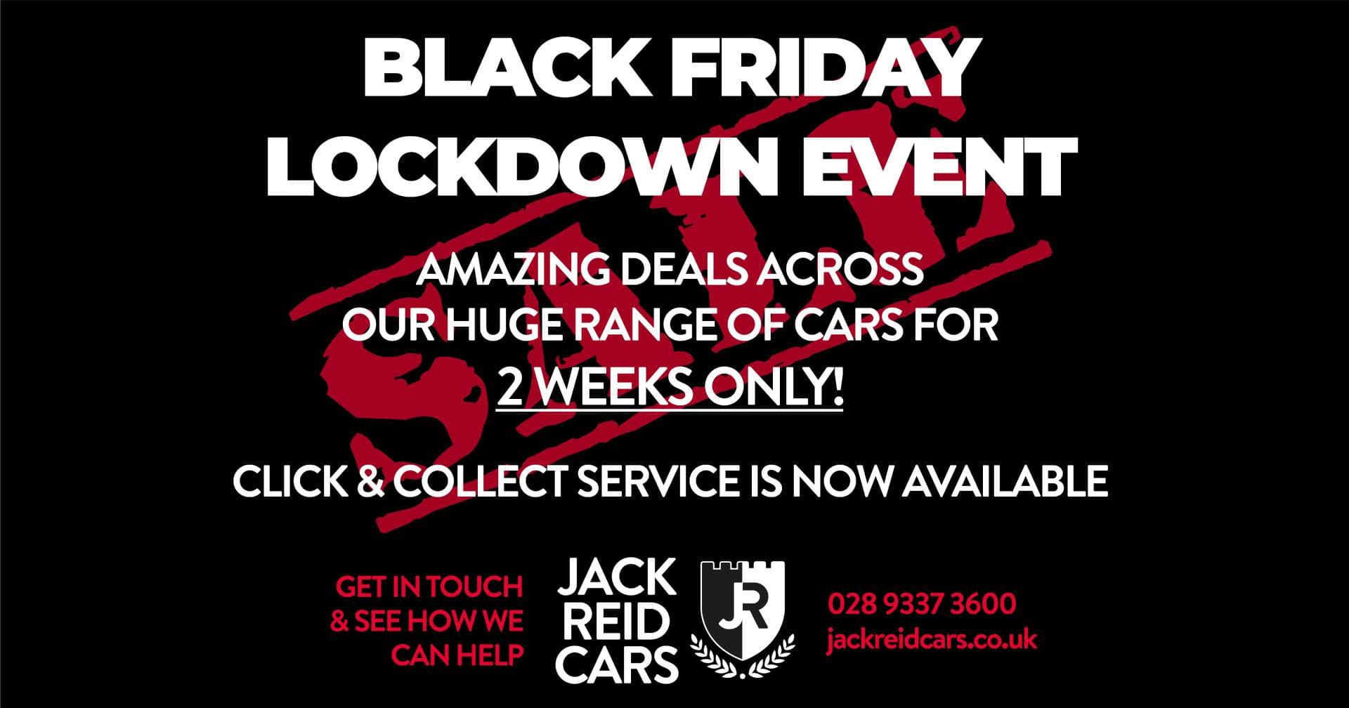 Black Friday Lockdown Event poster